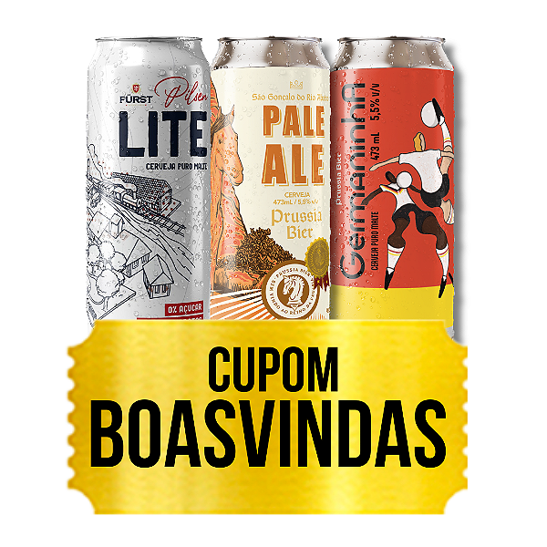 3 cevejas - *o desconto no valor integral é aplicado abaixo