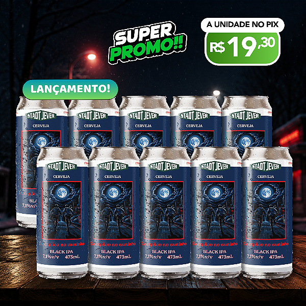Super Promo – Eu Explico no caminho – Black IPA – 10 latas