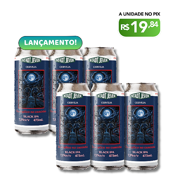 Eu Explico no Caminho - Black IPA – 6 Latas