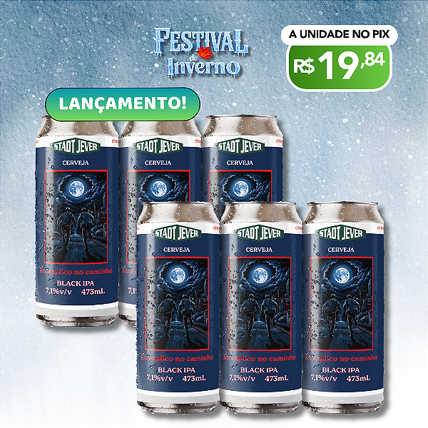 Eu Explico no Caminho - Black IPA – 6 Latas