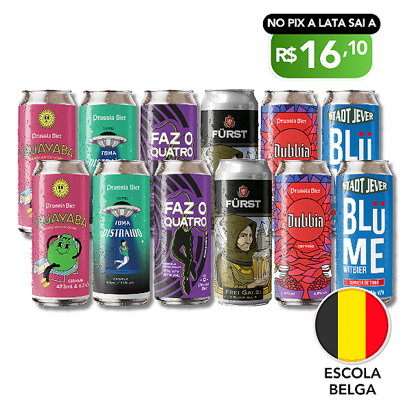 Escola Belga – Imersão – 12 Latas