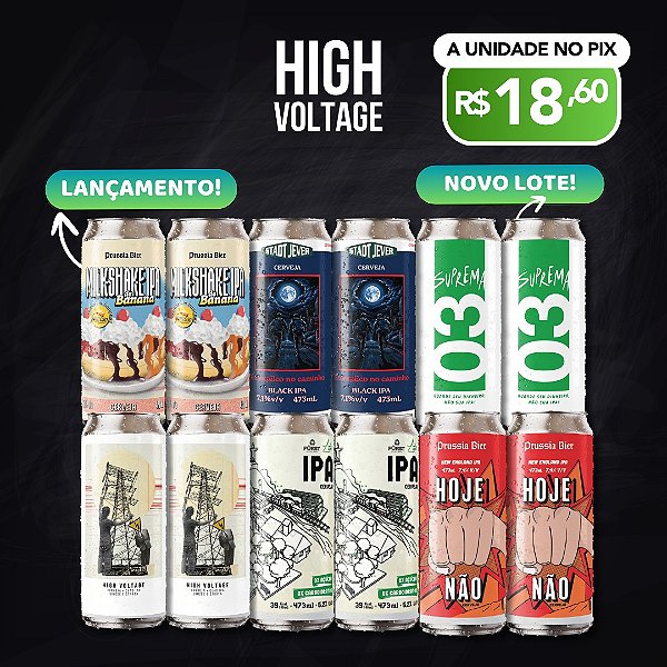 IPAs Novos Lotes – 12 latas