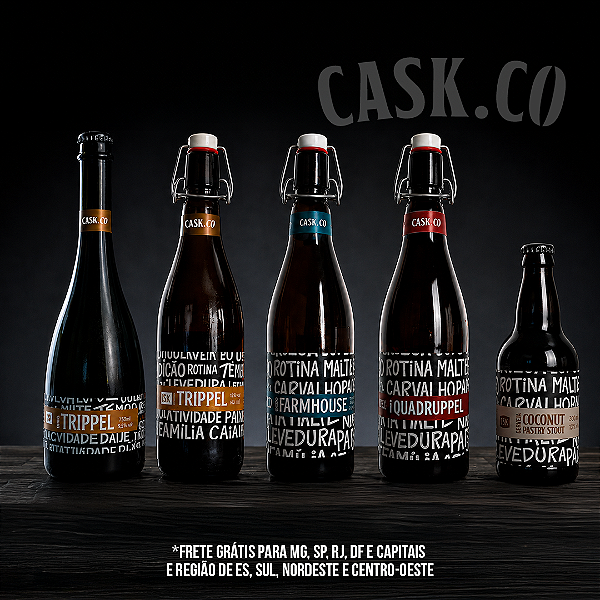 Imersão Cask.co – 5 garrafas