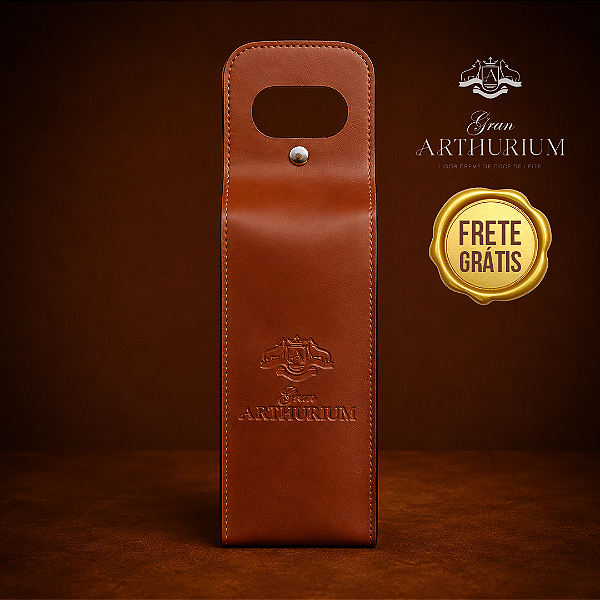 Bolsa Porta Garrafa Courino Gran Arthurium - 750ml