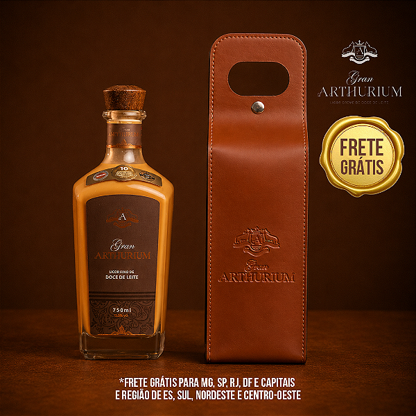 Licor Gran Arthurium 750mL + Bolsa Porta Garrafa
