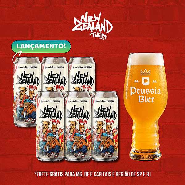 New Zealand TNEIPA + Copo Hop – 6 Latas