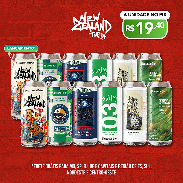 IPAs Novos Lotes – 12 latas