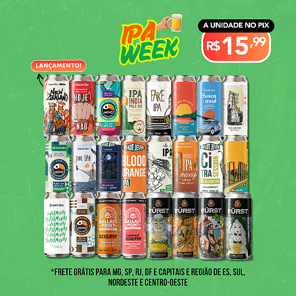 Mega IPAs - 24 Latas