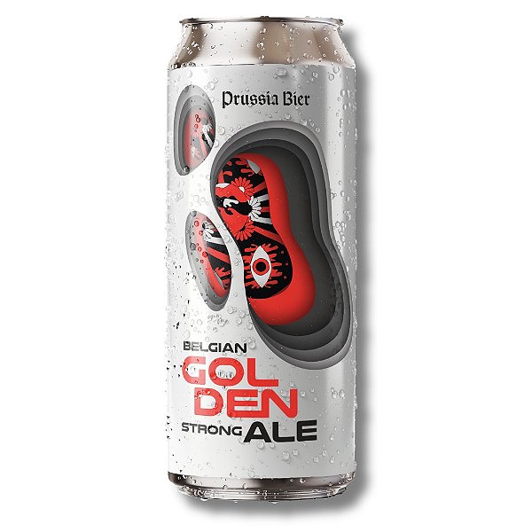 Cerveja Lado B (Belgian Strong Ale) Prussia Bier unidade - Lata 473ml