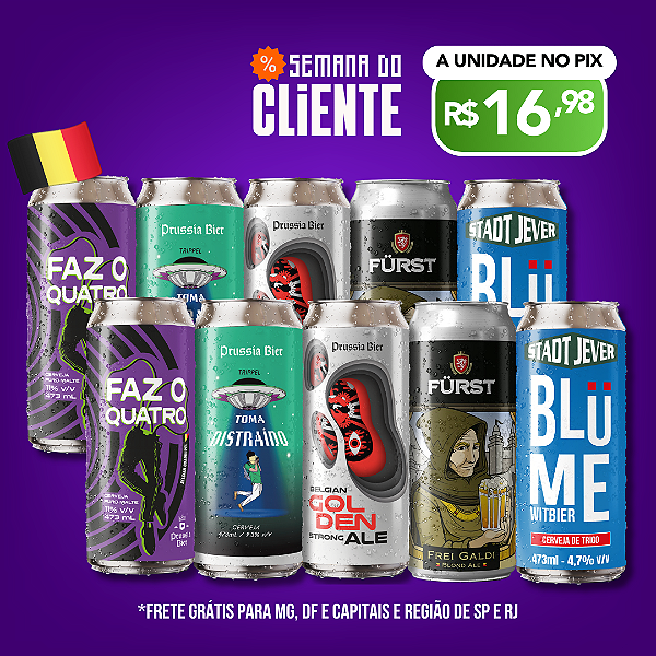 Escola Belga Latas – 10 latas