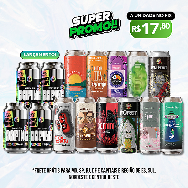 Super Promo Pancada - 15 Latas