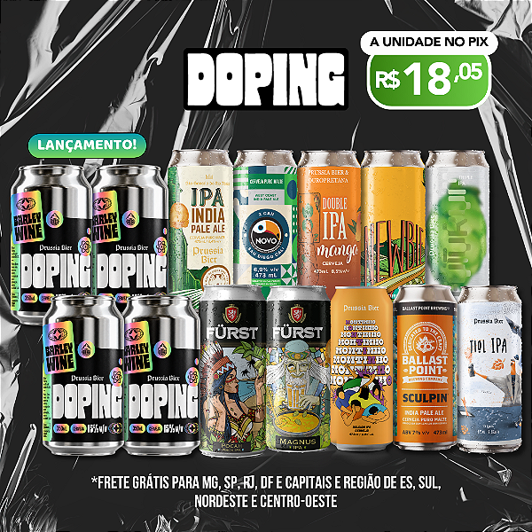 Doping + IPAs - 14 Latas