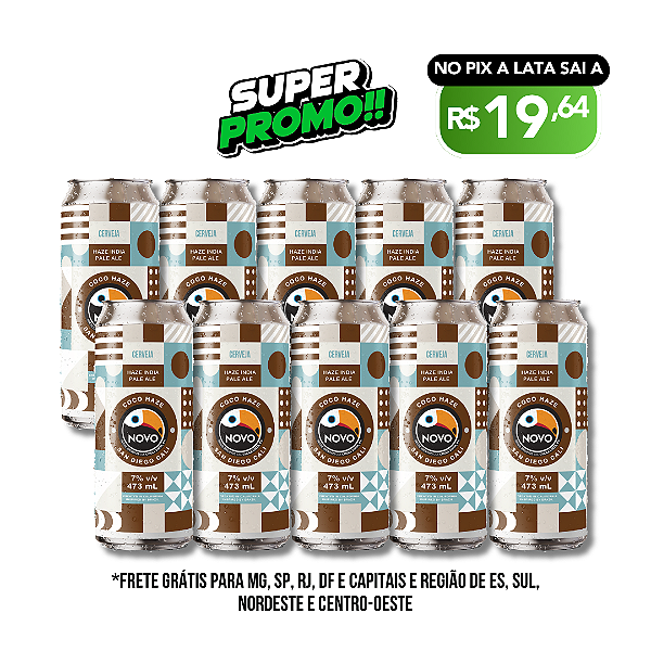 Super Promo Coco Haze – 10 latas