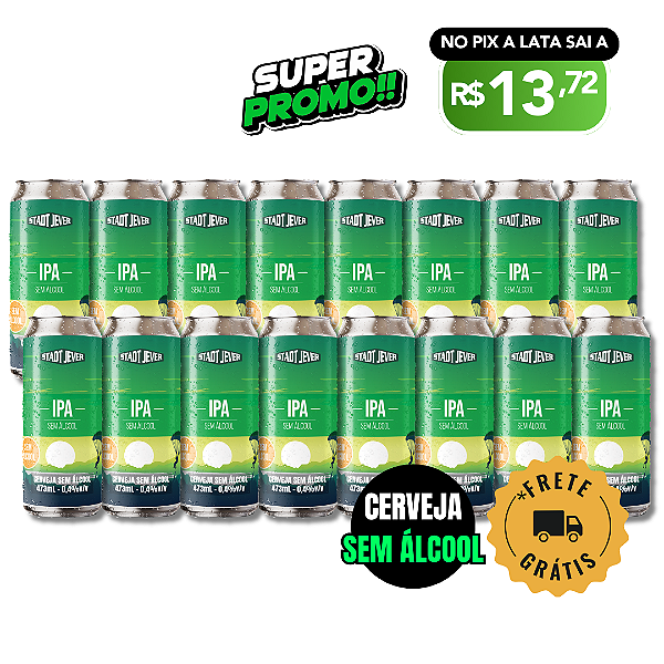 Super Promo IPA sem Álcool - 16 Latas