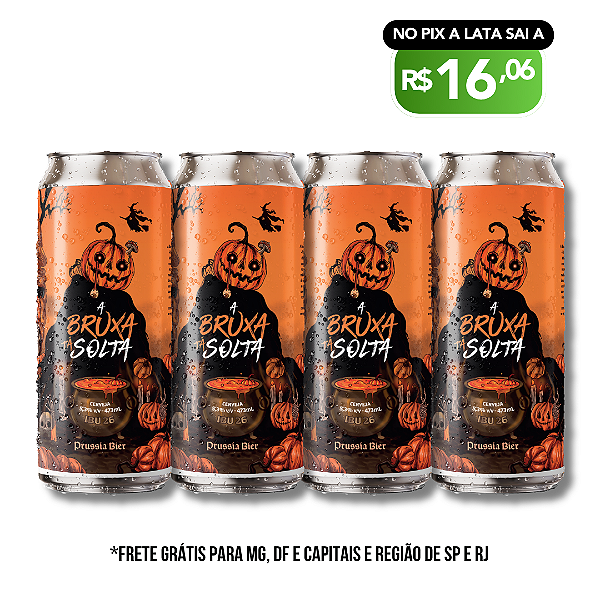 Pumpkin Ale ( com abóbora) - 4 Latas