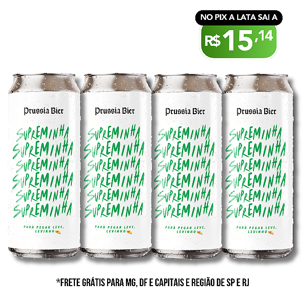 Supreminha (Hazy IPA) - 4 Latas