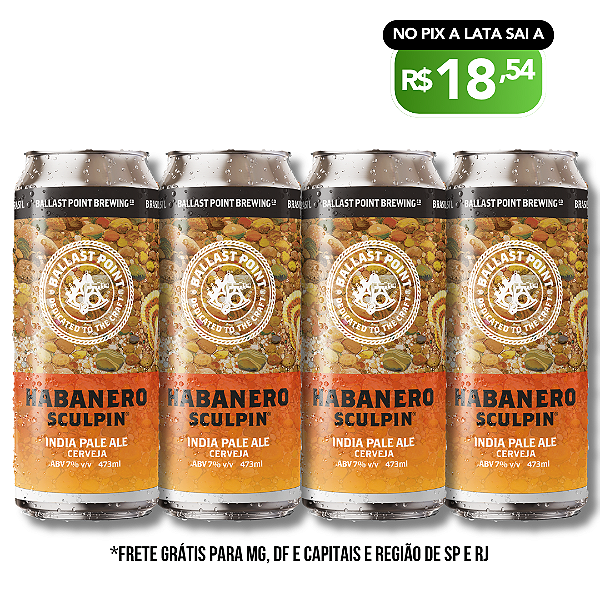 Habanero (IPA com Habanero) - 4 Latas