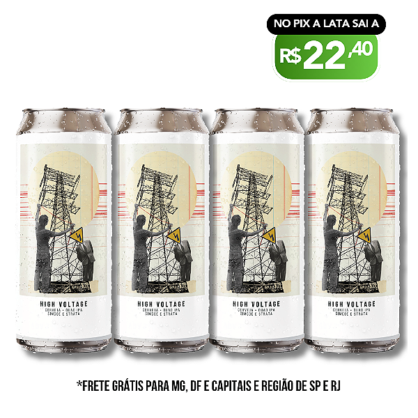 High Voltage (Quad IPA) - 4 Latas