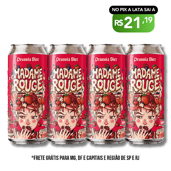 Madame Rouge (Red IPA) - 4 Latas