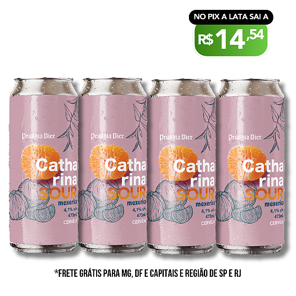 Catharina Mexerica - 4 Latas