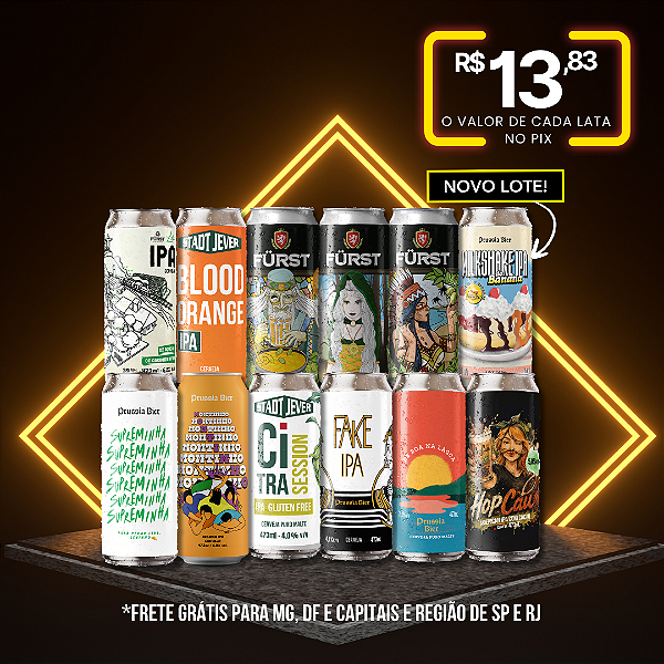 IPAs Pasteurizadas - 12 Latas