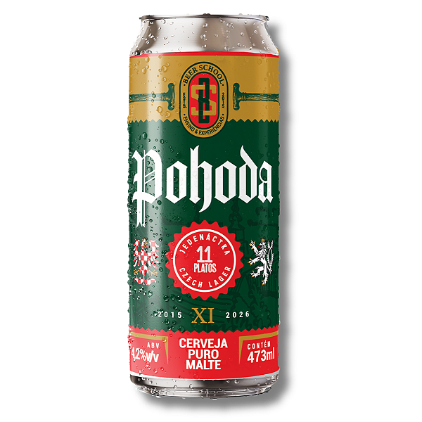 Cerveja Pohoda do Jamal (Czech Larger) Jamal Beer School unidade - Lata 473ml