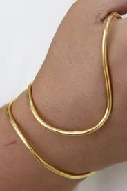 Bracelete de Mão e Punho - Rande Palmer- Semijoia Banhada a Ouro 18K ou a PRATA925