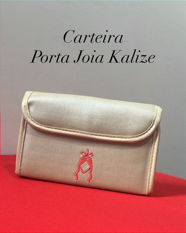 Carteira Porta-Joias da Kalize - Elegante e Compacta