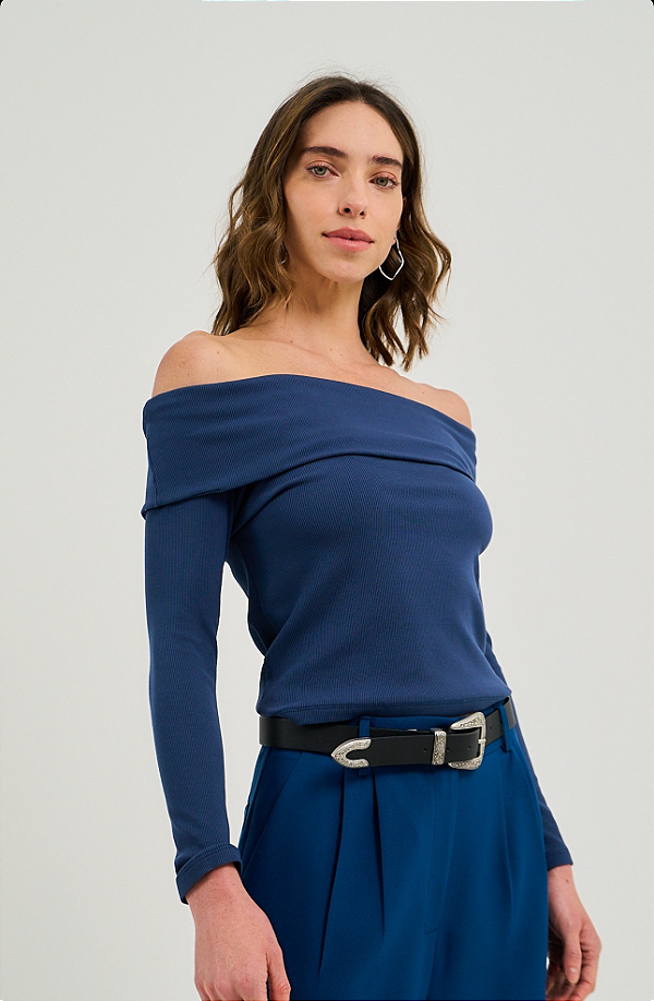 BLUSA NARA AZUL