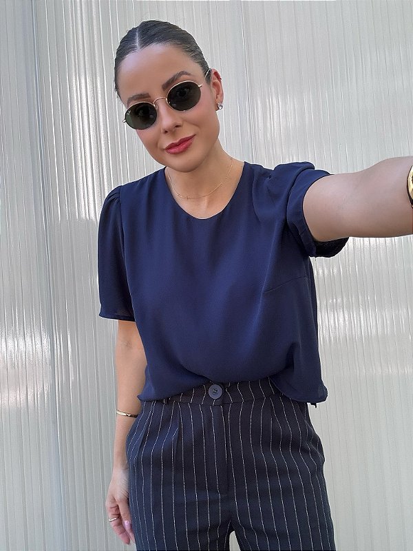 BLUSA CAROLINA MARINHO