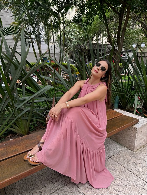 VESTIDO MAJU ROSA