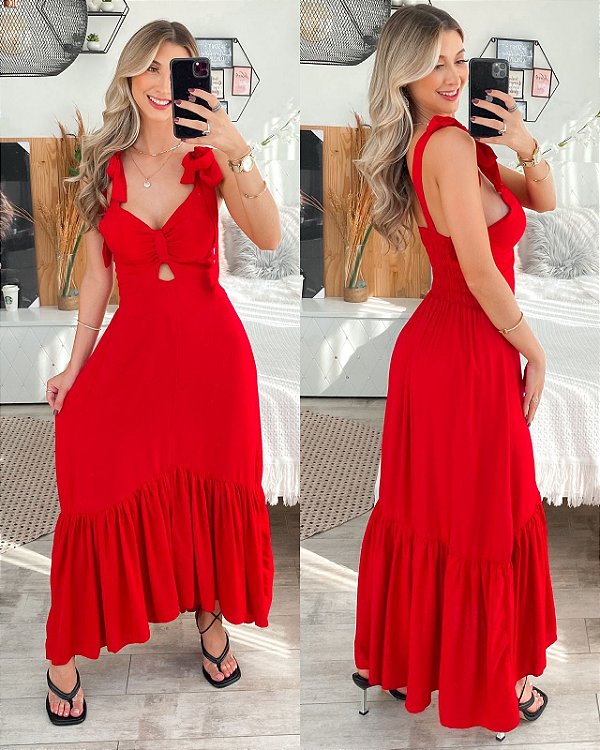 Vestido Neve Vermelho