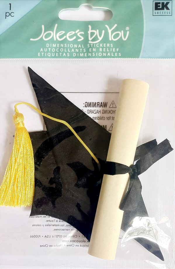 Adesivo Jolee's Cap & Scroll