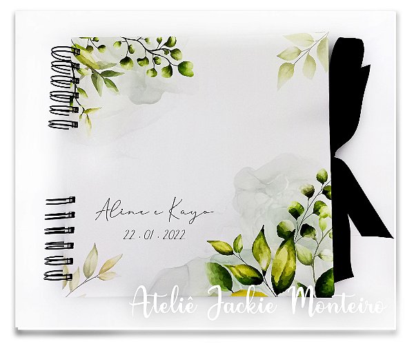 Álbum de Fotos/Guestbook Aquarela M