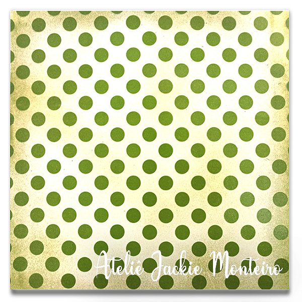 Papel MM Green Glitter Dot Noel