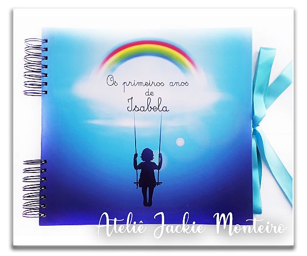 Álbum de Fotos e Scrapbooking Arco Iris