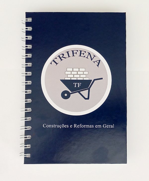 Caderno A5 com Logo