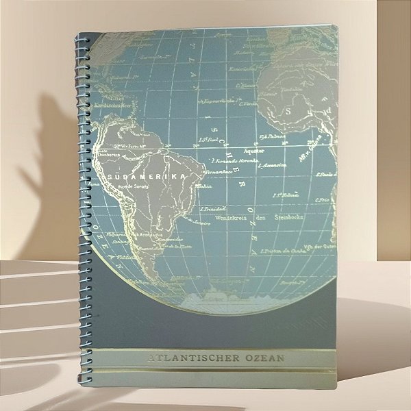 Caderno Mapa B5