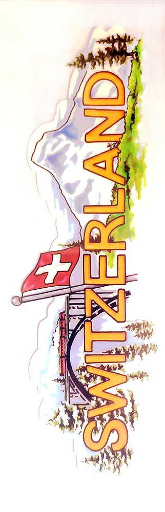 Adesivo Viagem Switzerland