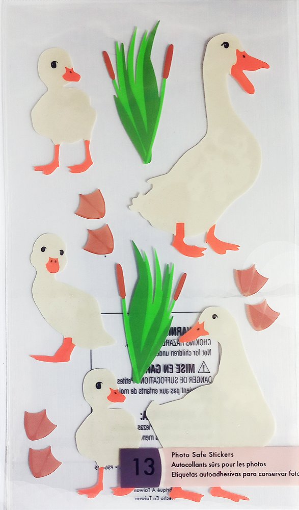 Adesivo Sparkly Duckies