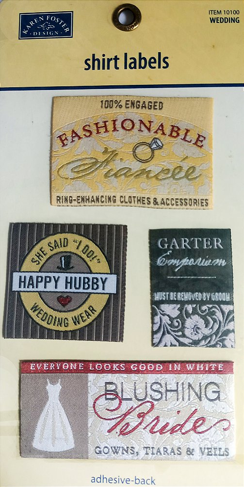 Adesivo Labels Wedding