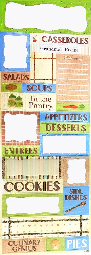 Adesivo Recipe Labels