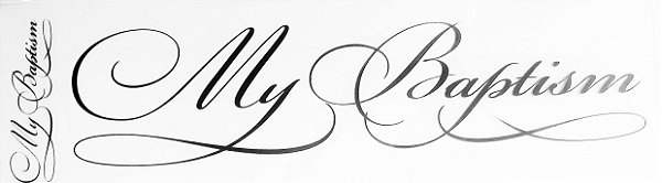 Adesivo My Baptism