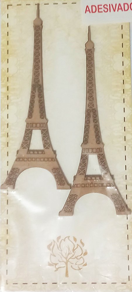 Chipboard adesivado Torre Eifel