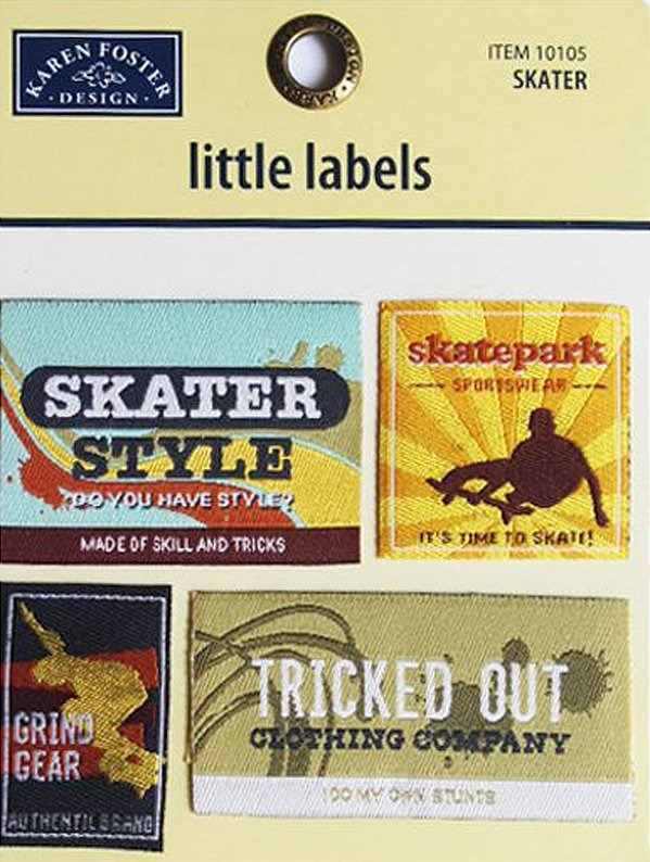 Adesivos Little Label Skater