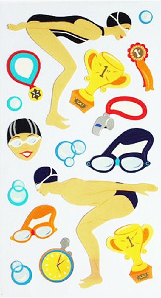 Adesivos Swim Team