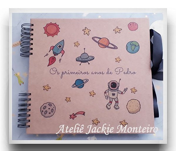 Álbum de Fotos e Scrapbooking Astronauta I G