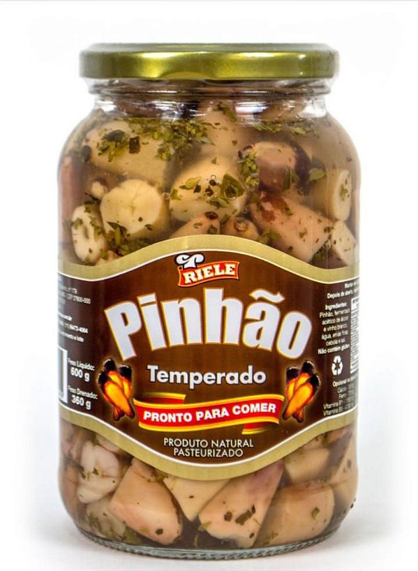 Pinhão em Conserva Temperado 600g