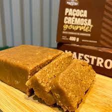 Paçoca Cremosa Gourmet Barra 400g Artesanal  Maestro