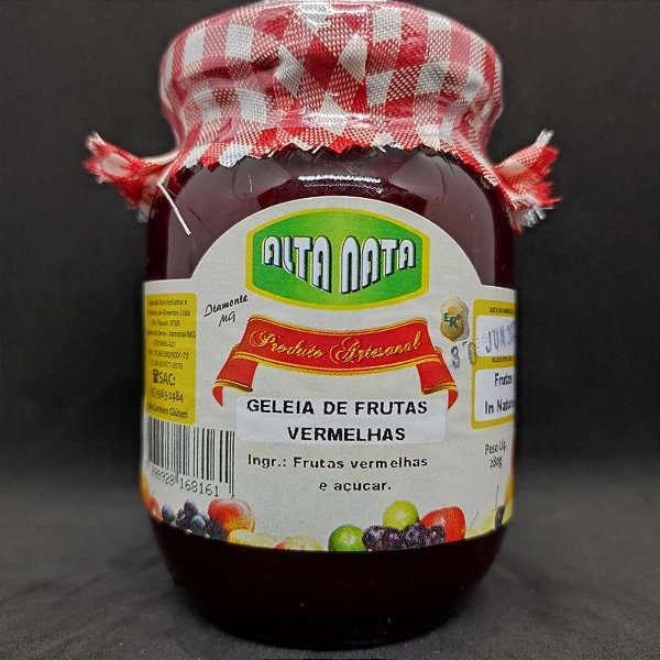 Geleia de Frutas Vermelhas 280g